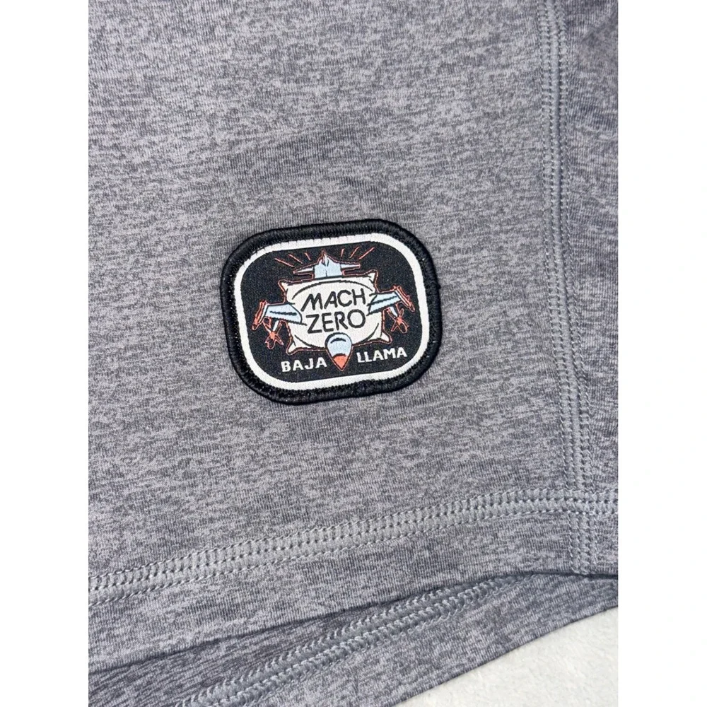 Baja Llama Mach Zero Lounge Shorts Mens XXL Asphalt Gray‎ Heathered NWT $75